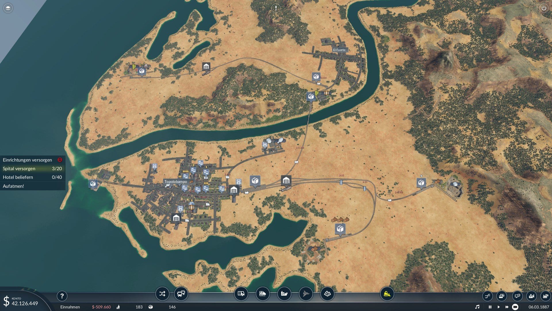  Das wird alles noch komplexer und weitläufiger. Frühes Planen wird belohnt!