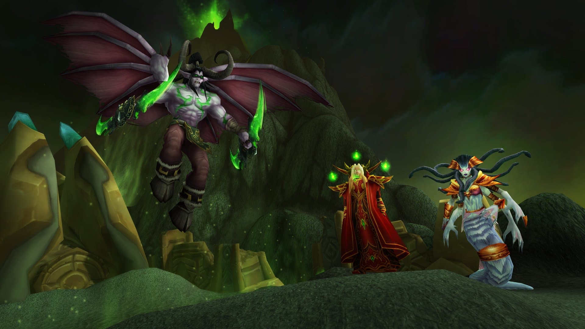 World Of Warcraft Burning Crusade Classic Beckons Players Back Through The Dark Portal