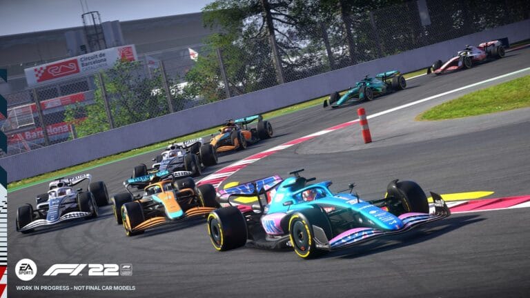 Neues Update für EA SPORTS F1 22 bringt spezielle McLaren-Lackierung und neue Fahrerwertungen ins Spiel